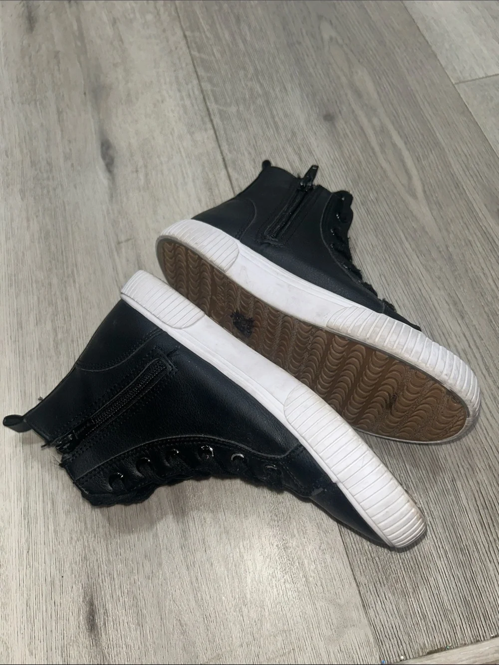 ✨️ Boys' Glenn High-Top Sneakers - Cat & Jack Black size 1